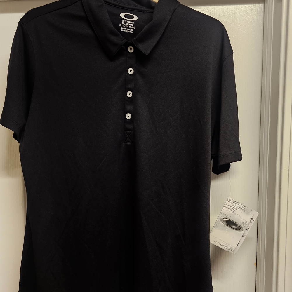 Oakley Men's Black Polo Shirt